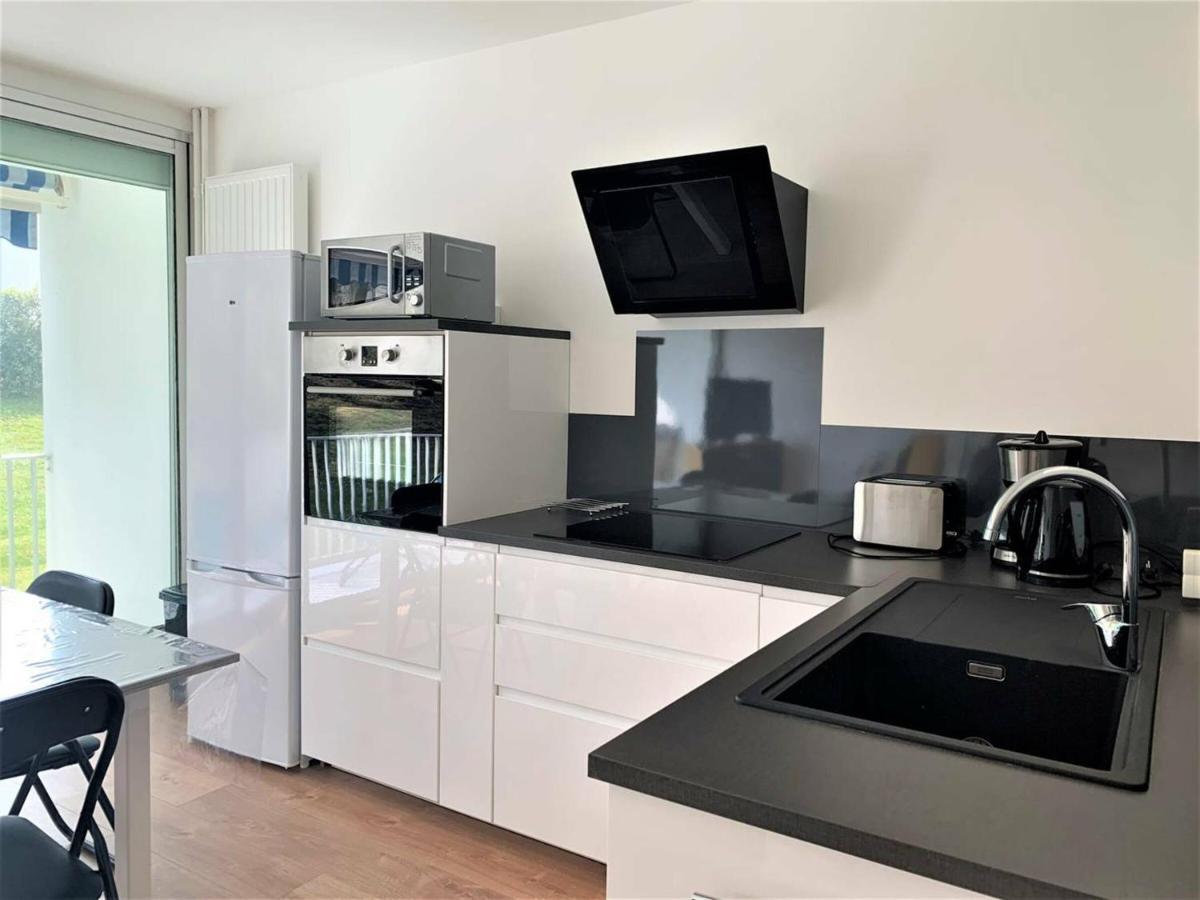 Quiberon, Appart 2 Pieces Renove, A 2 Pas De La Plage, Loggia Sud, Garage, Classe 2*, Pour 3 Pers. - Fr-1-478-182 Eksteriør bilde
